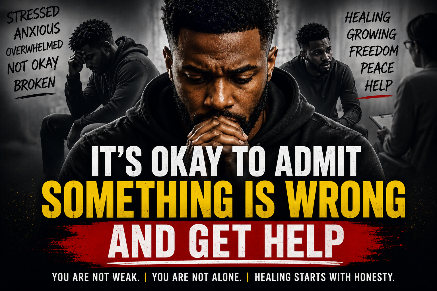 It’s Okay to Admit Something Is Wrong and Get Help