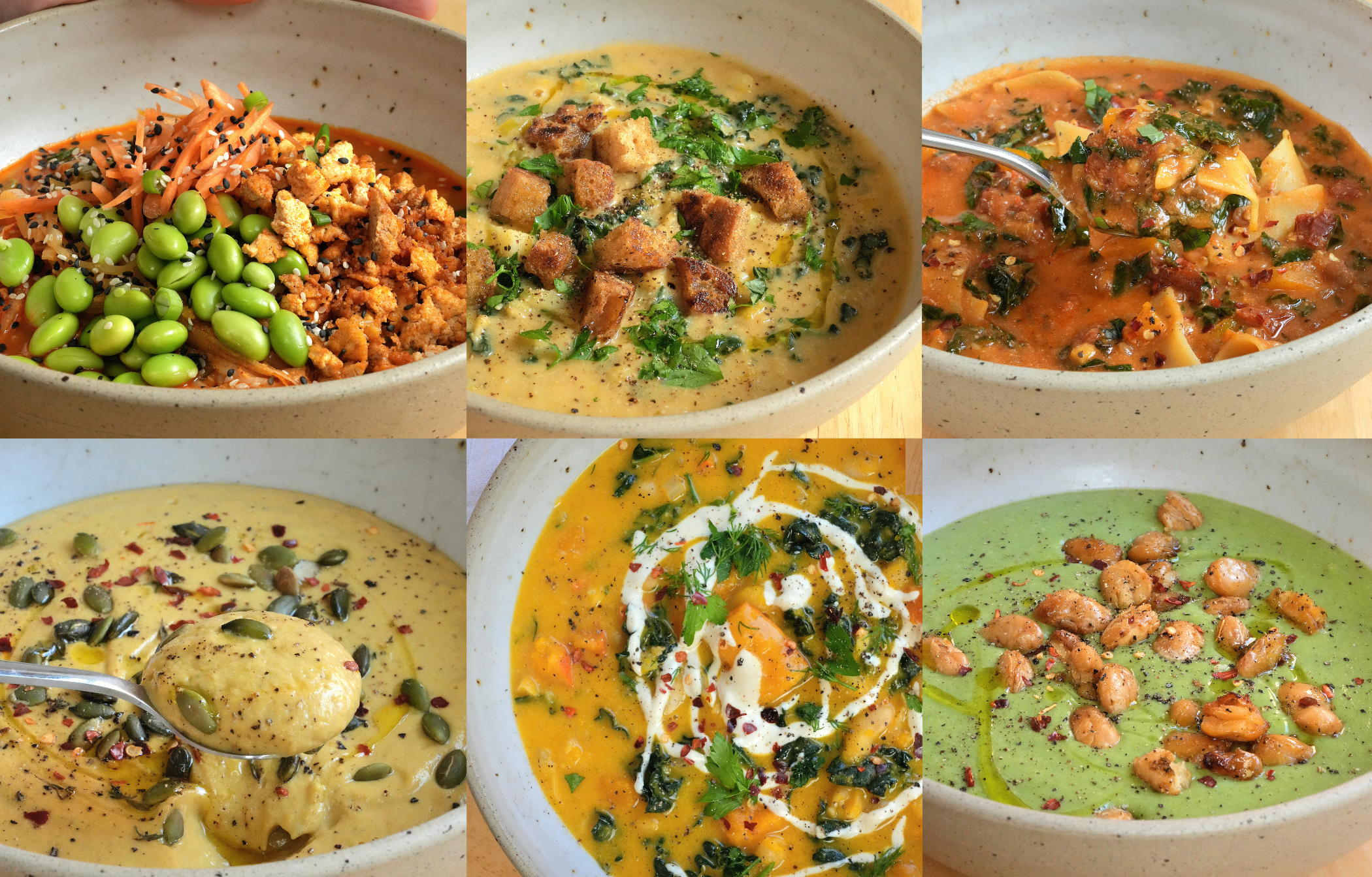 6 Cosy Soup Recipes To Warm You Up This Winter (vegan, high-protein)
