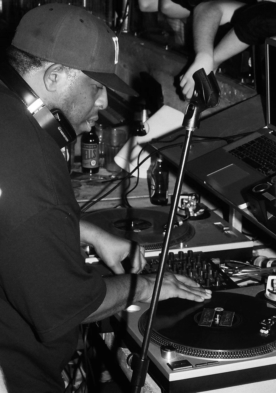  The legendary DJ Premier in Brixton  [silver halide on paper; 35mm film format] 