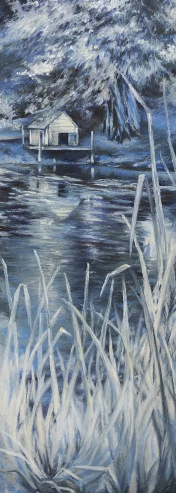 Winter Waddle - Painswick Rococo Garden Winter Drawing