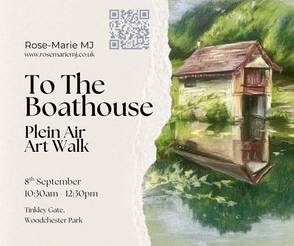 Plein Air at The Boathouse - An Art Walk with Rose-Marie MJ