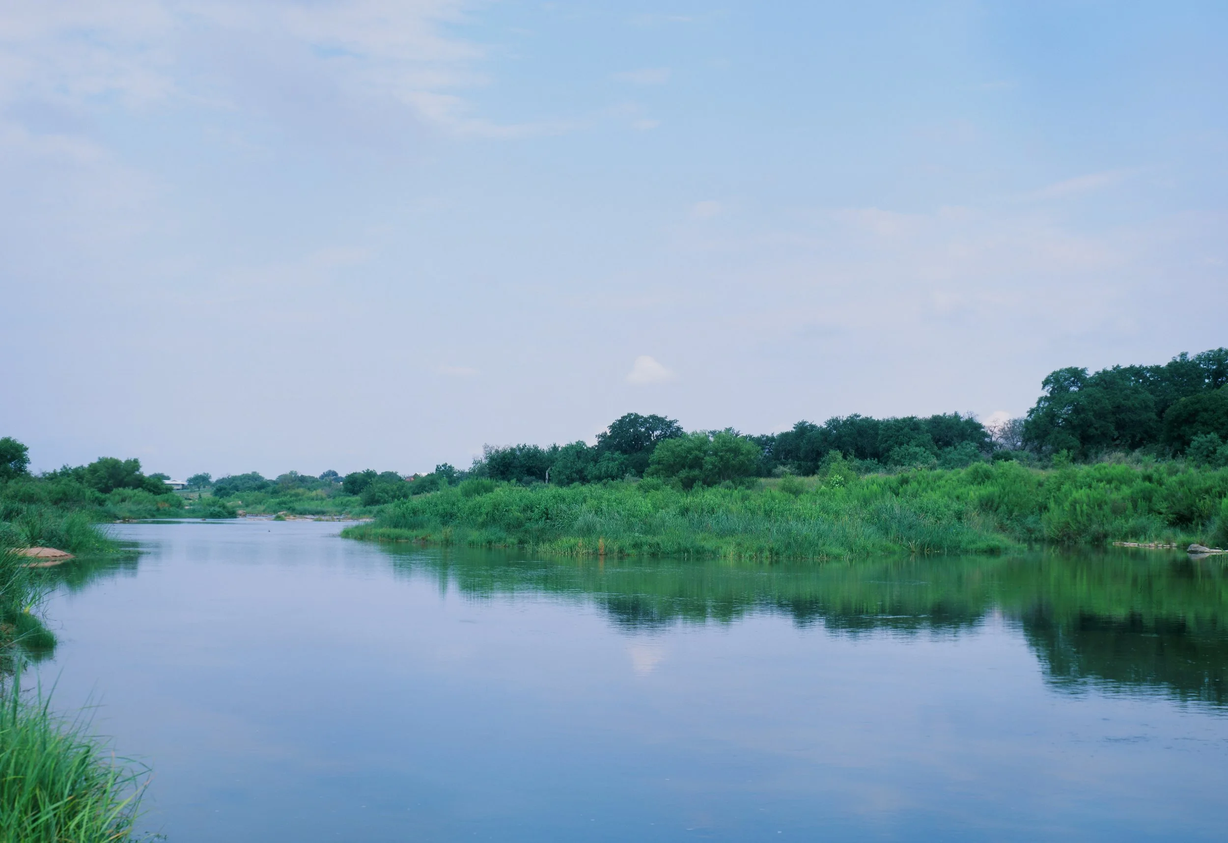 Llano River, Llano County, Texas — 120 Film (6x9)