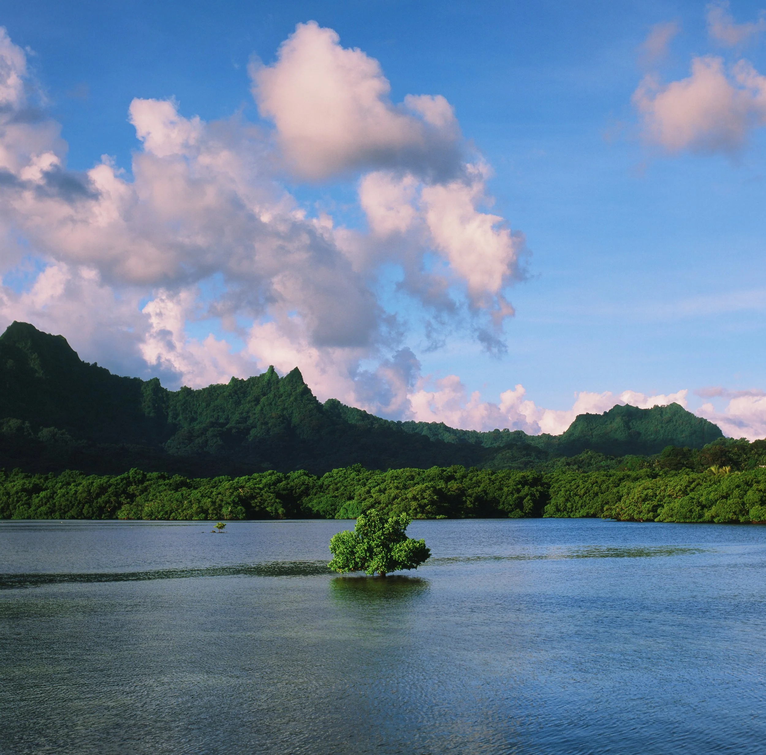 Sleeping Lady, Kosrae, Federated States of Micronesia