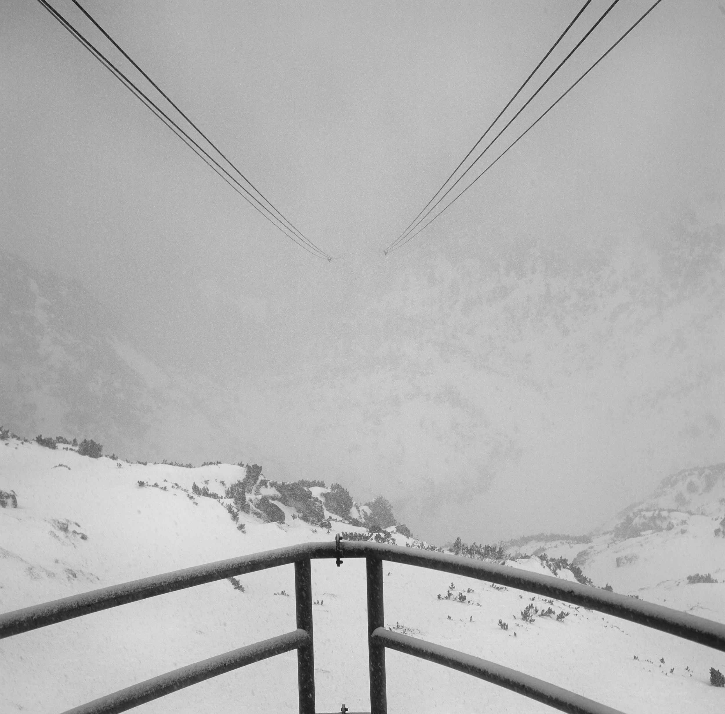 Ski Lift, Garmisch-Partenkirchen, Bavaria, Germany