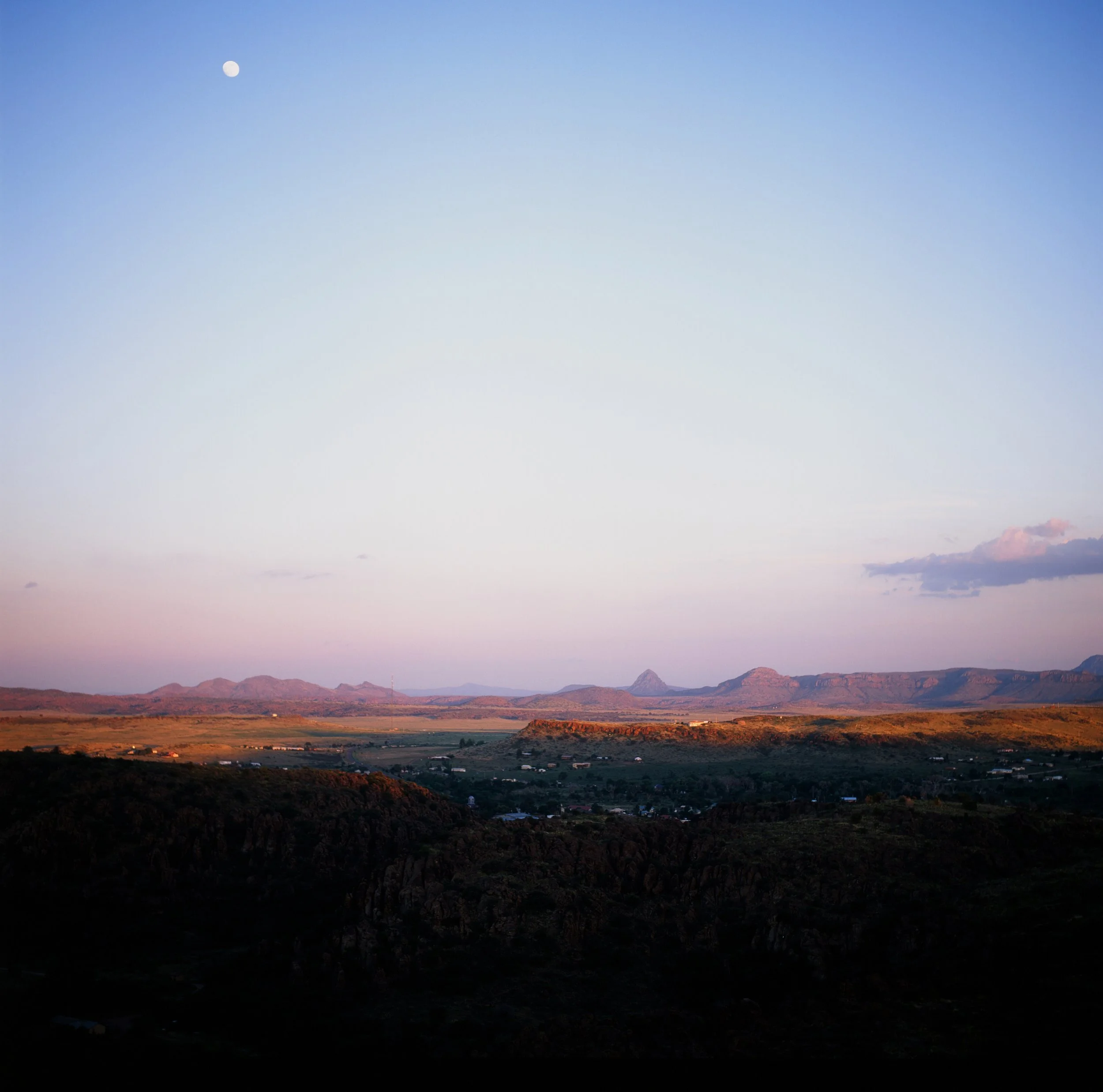 Fort Davis Moon Texas