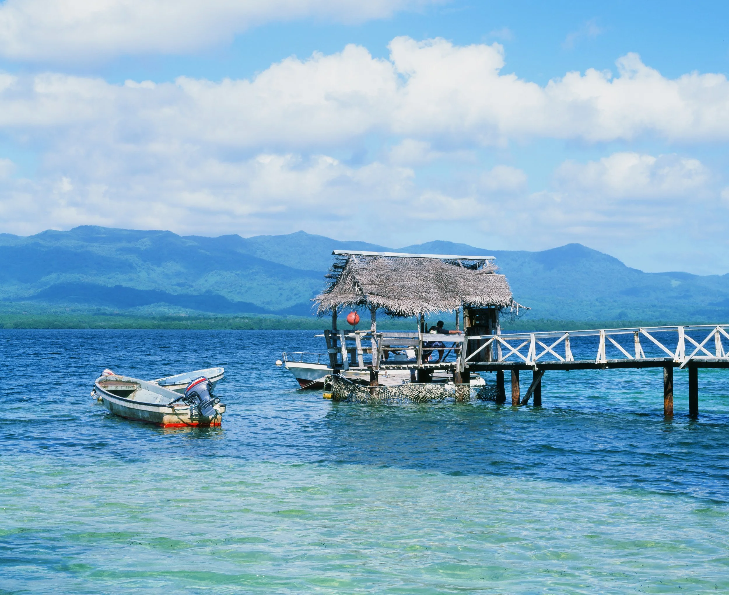 Nahlap Island Pier, Pohnpei, Federated States of Micronesia