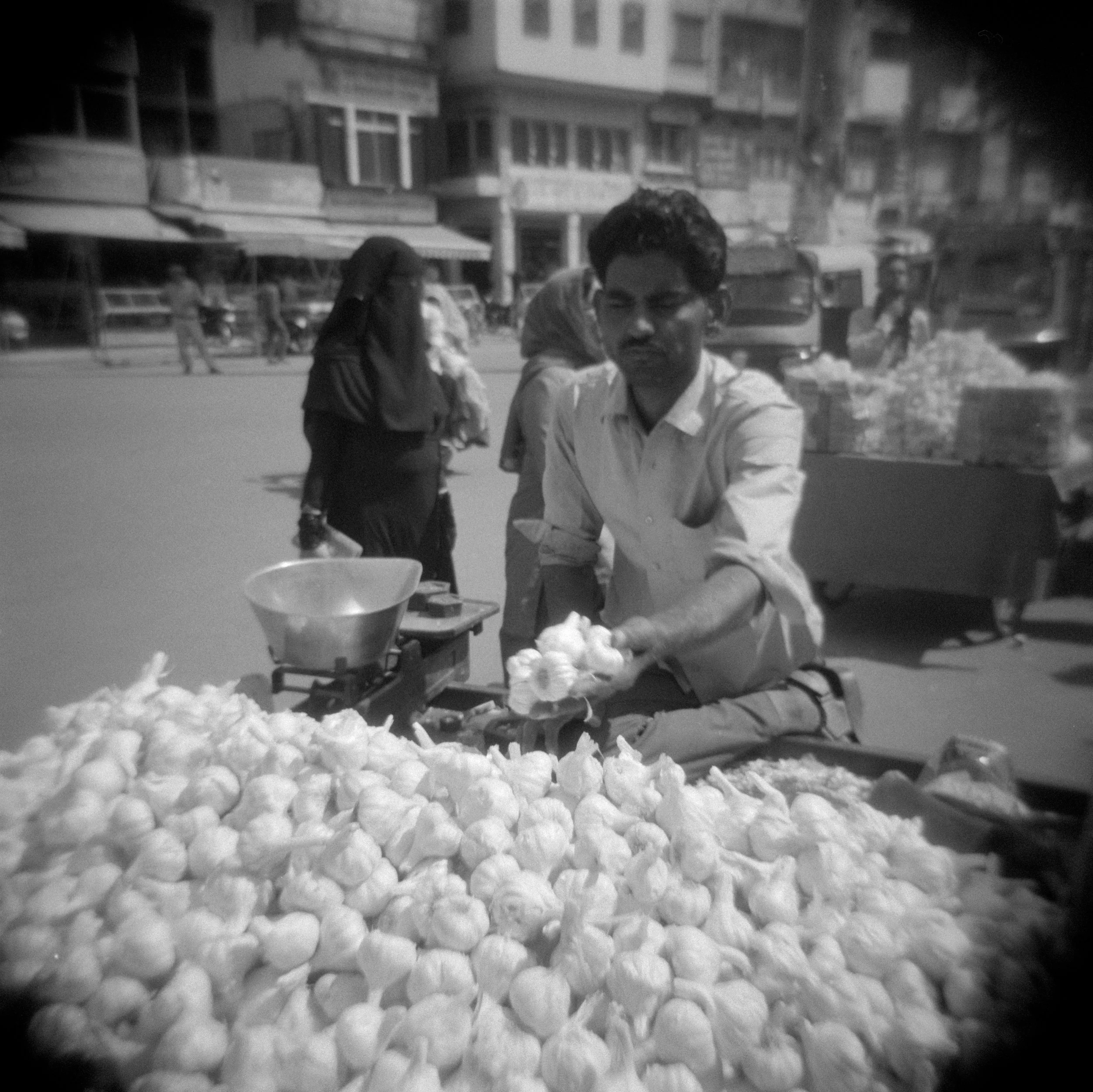 Garlic Seller, Jodhpur, Rajasthan, India