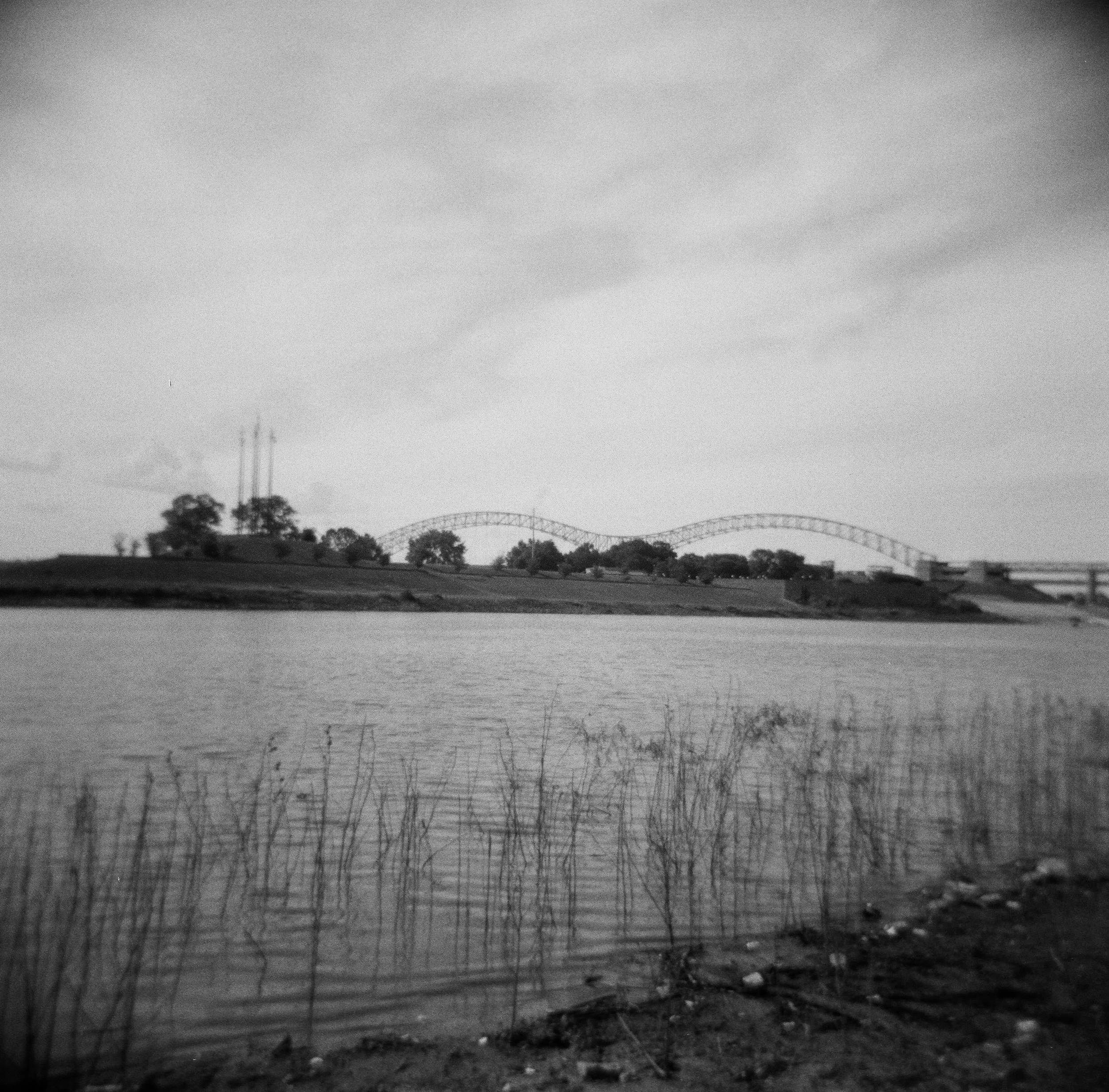 New orleans, Mississippi river, bridge
