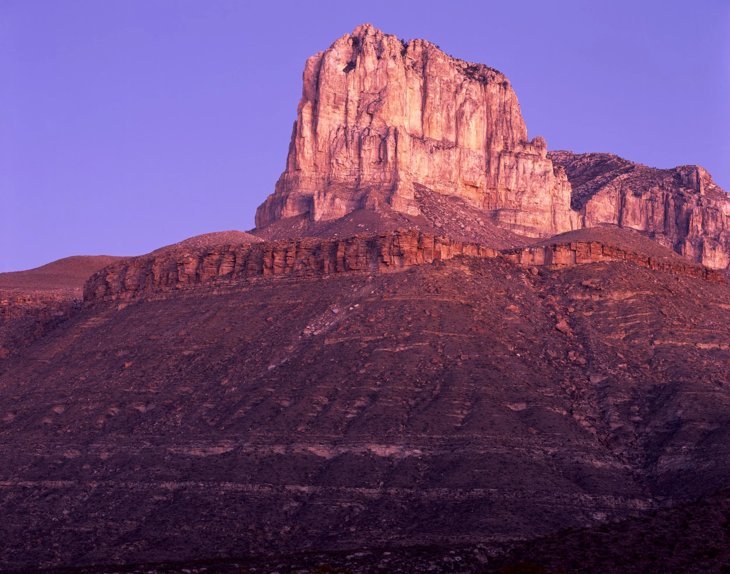 El Capitan, Guadalupe Mountains National Park, Culberson County, Texas — 4x5 Film