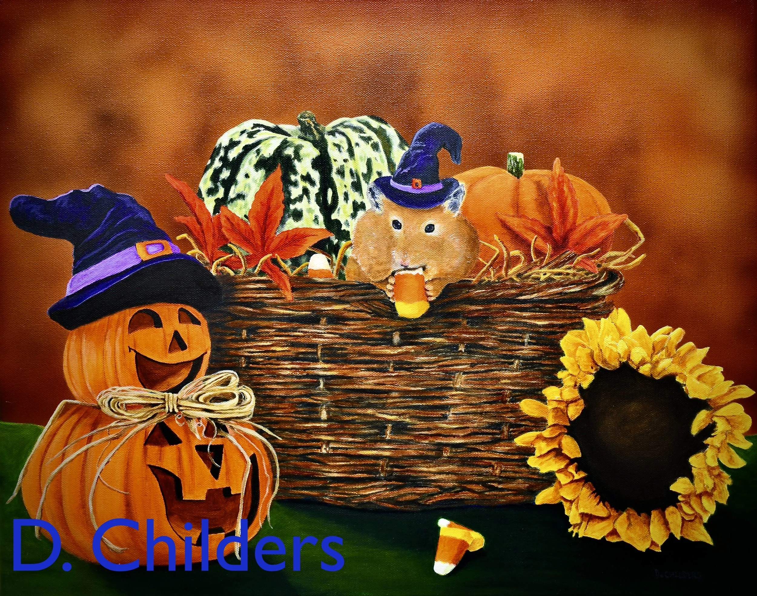 Hamsters Trick Or Treat