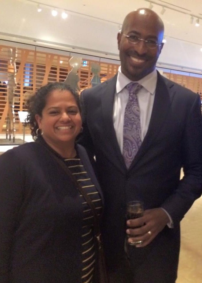 With Vance Jones, 2016