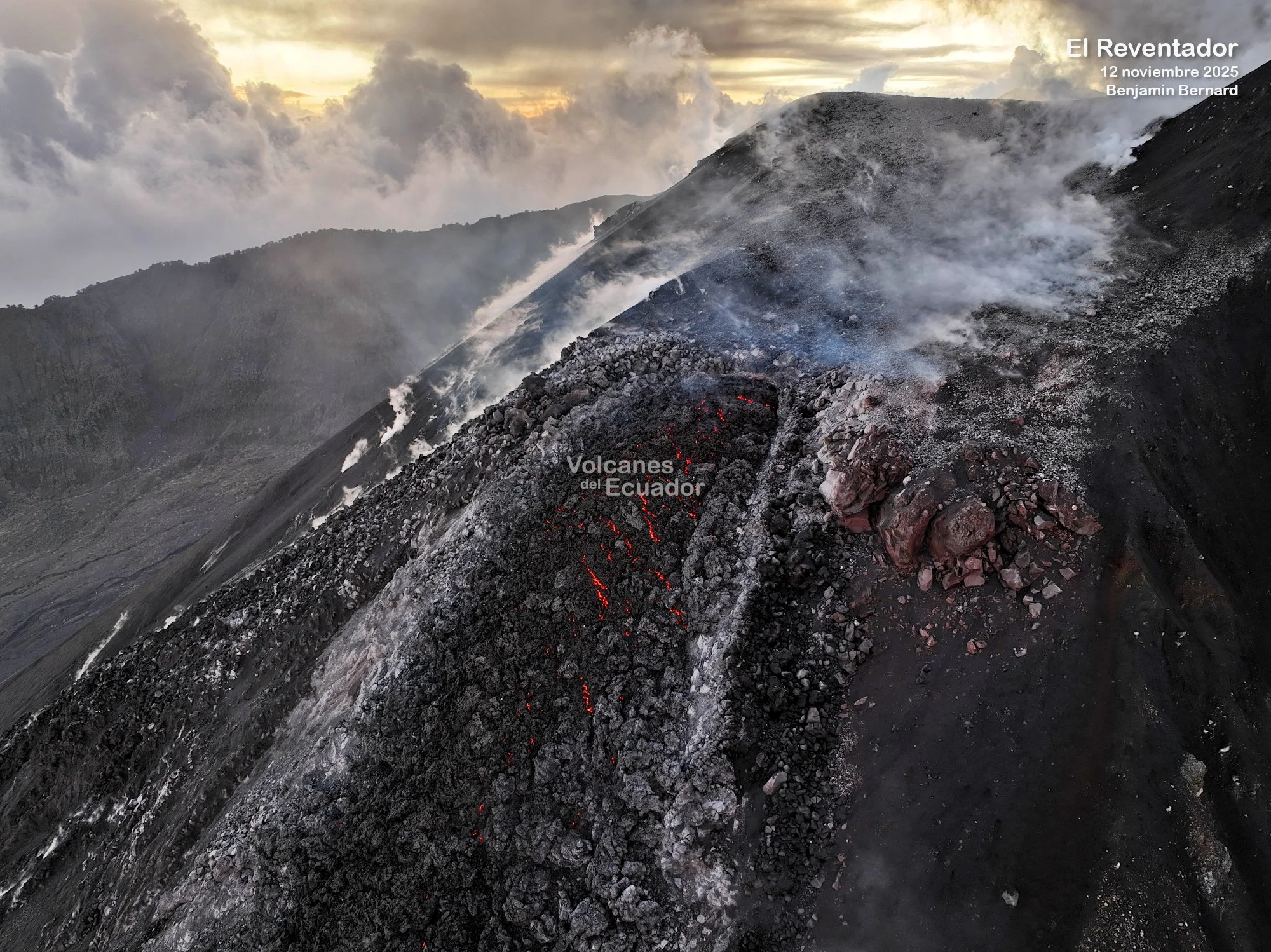 Desmontando mitos sobre la lava: un vistazo&nbsp;al&nbsp;Reventador