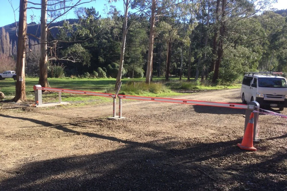 barrier arm installed in christchurch