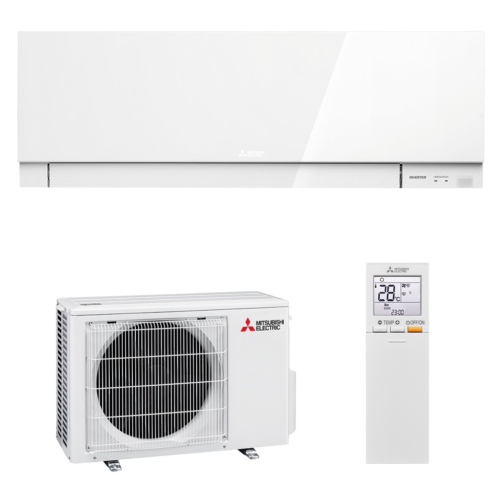 Mitsubishi Designer EF35 High Wall Heat Pump white