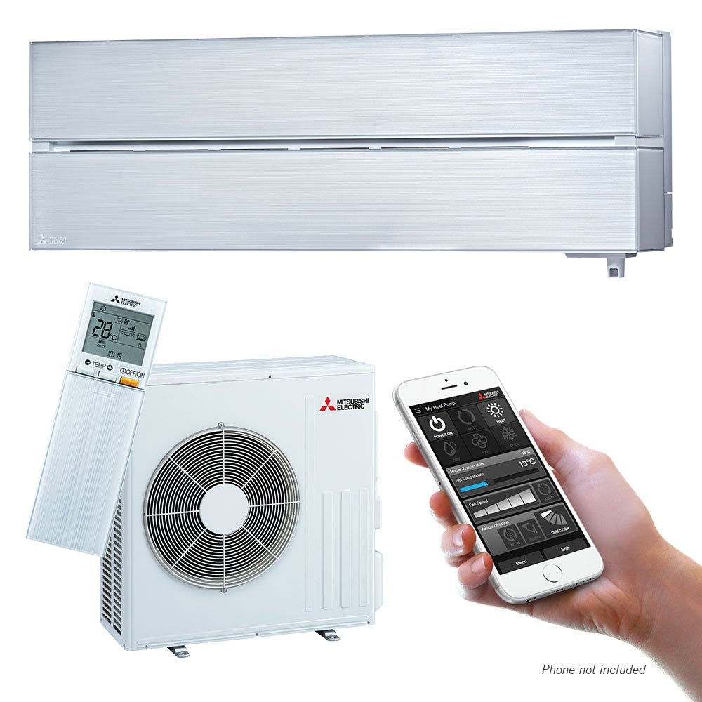 Black Diamond LN60 High Wall Heat Pump white