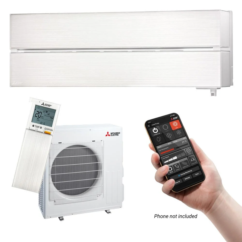 Mitsubishi LN60 Black Diamond Smart High Wall Heat Pump