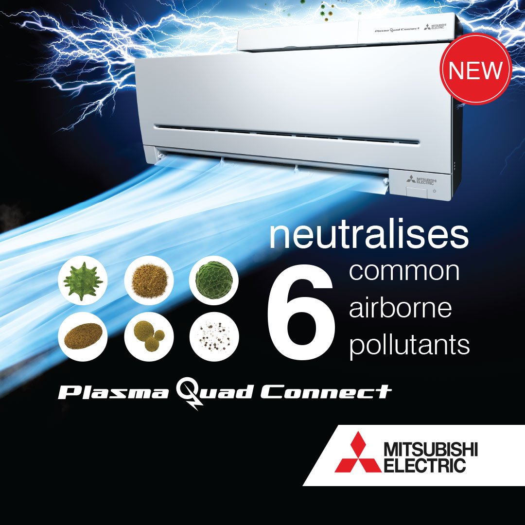 Mitsubishi Electric Plasma Quad Connect filtration