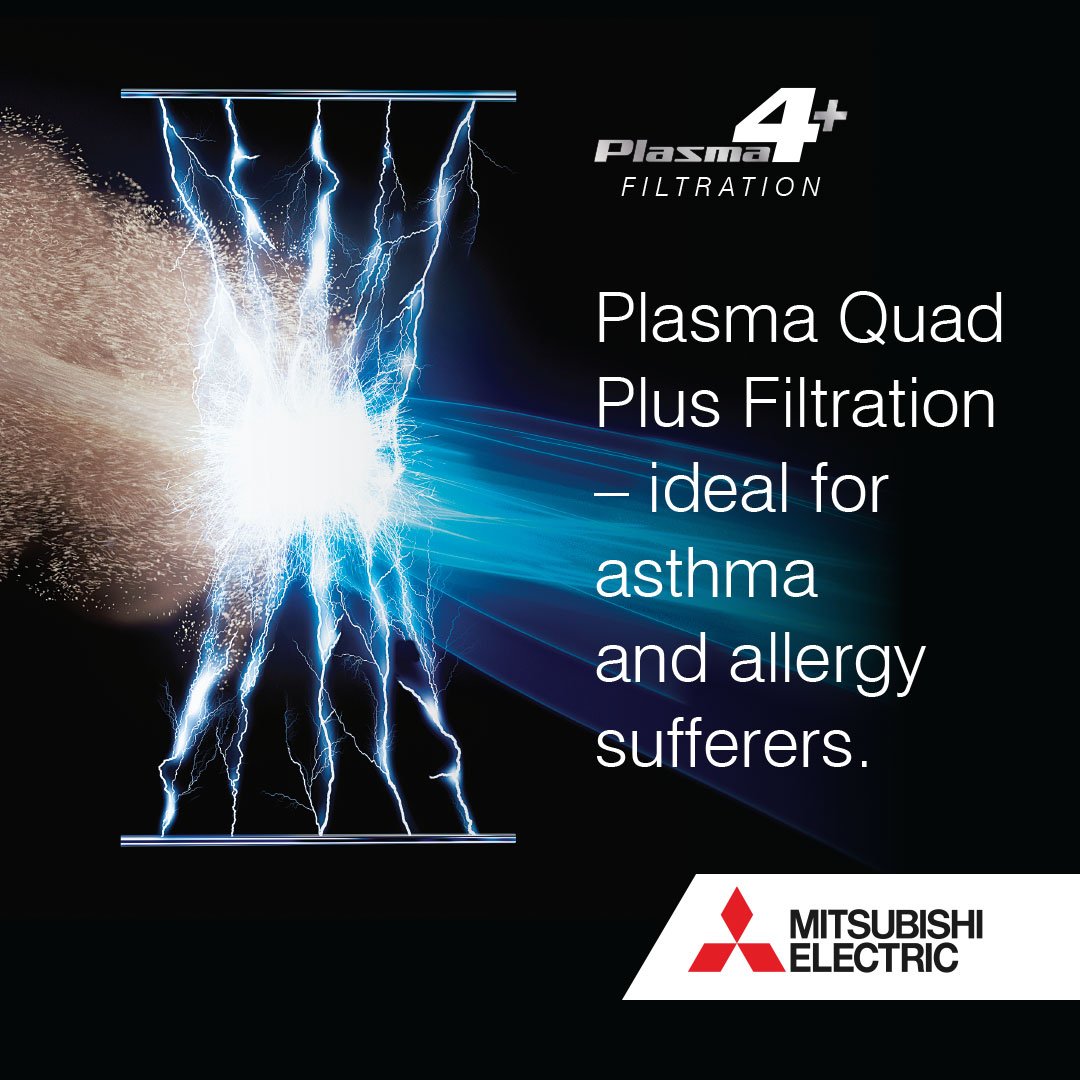 Mitsubishi Electric Plasma Quad Connect filtration