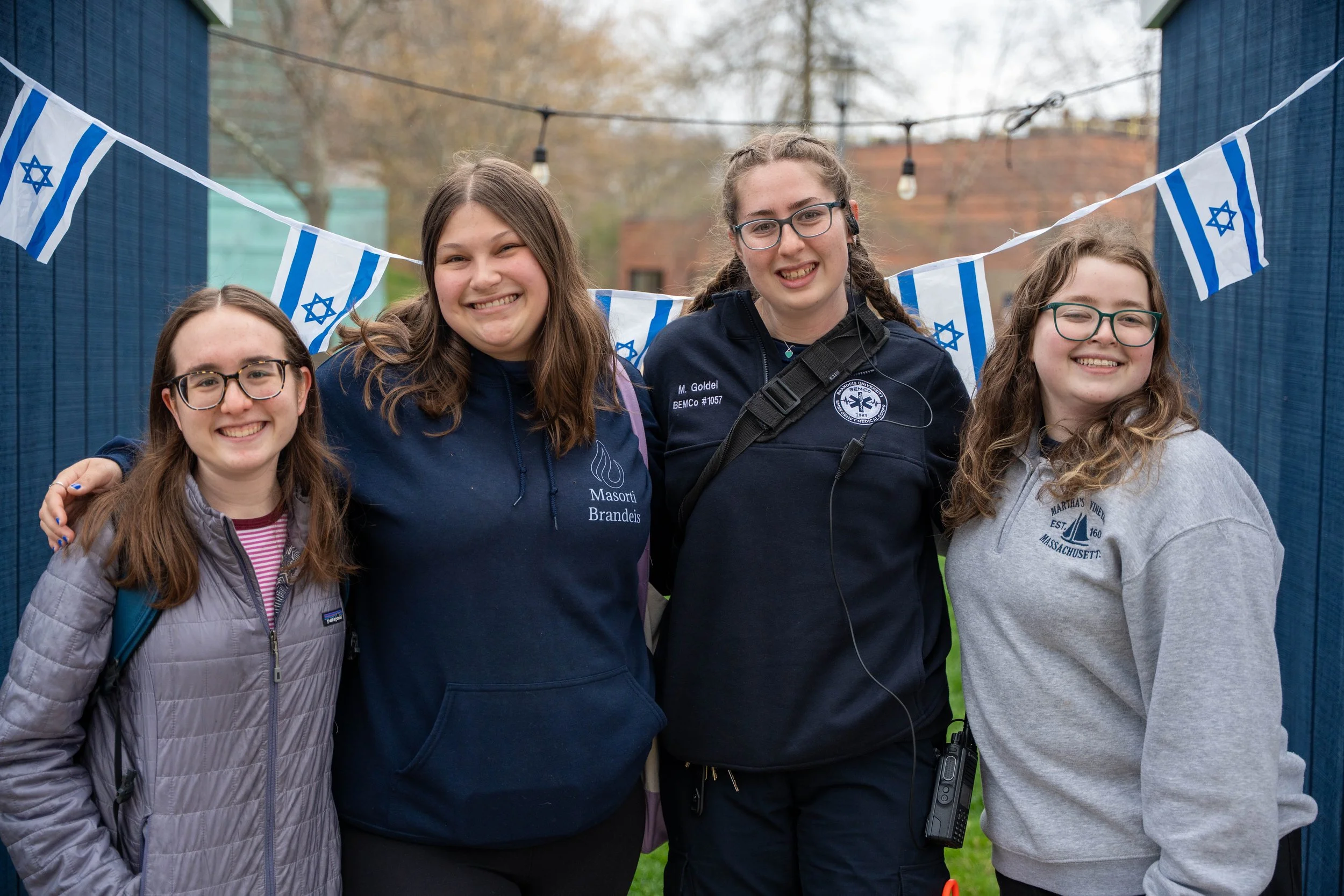 Students smiling at Israel Fest 2026