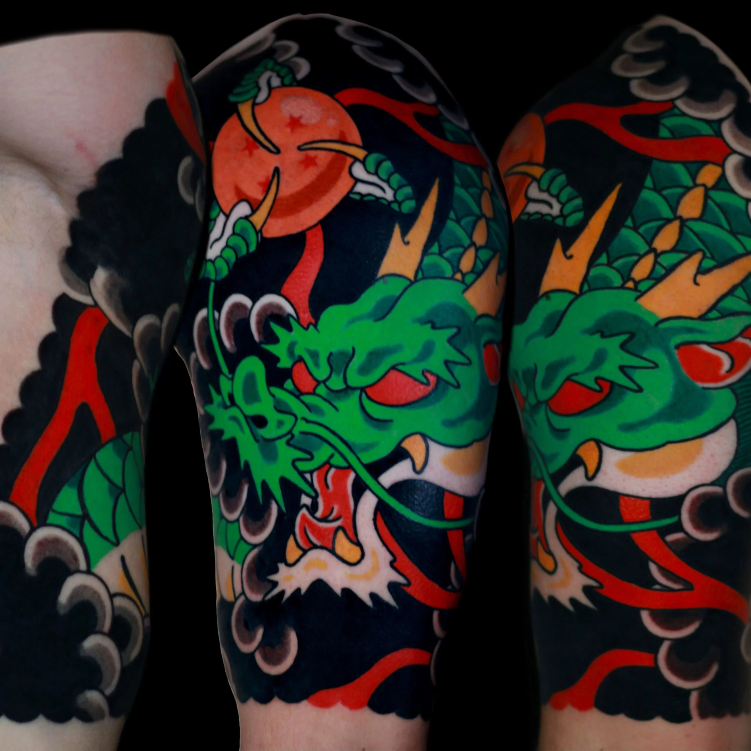 Shenron Dragon-Ball Japanese traditional sleeve