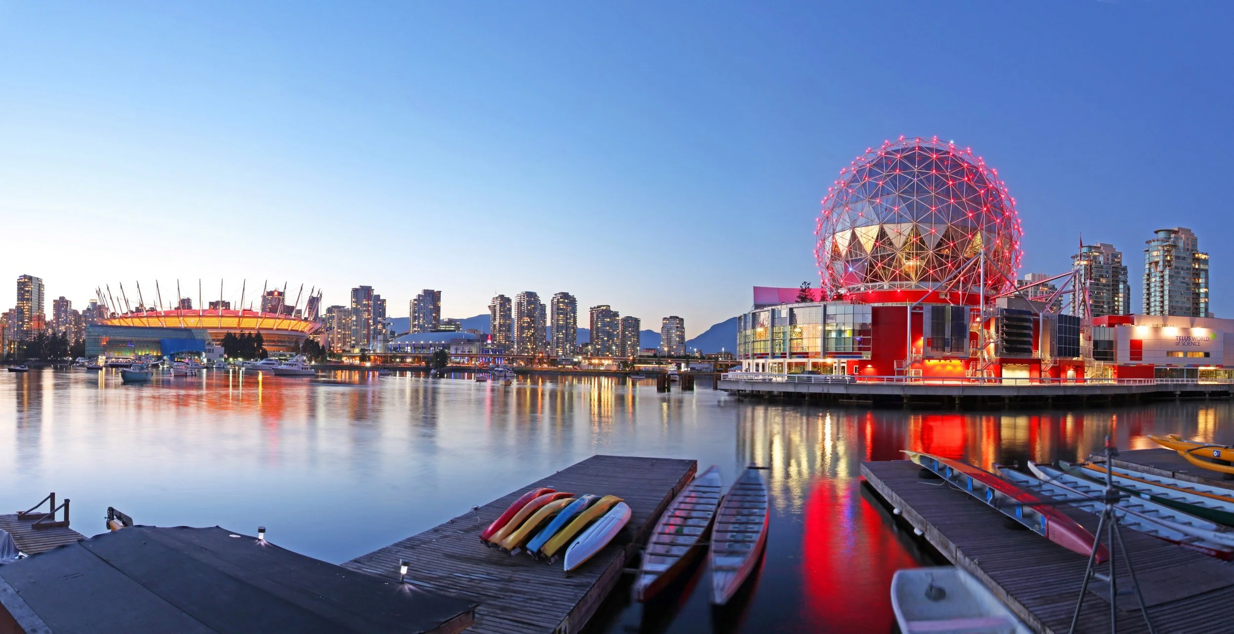 Vancouver city skyline