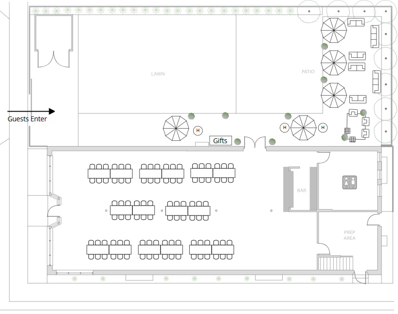 The Signature Rectangles: 100 Guests