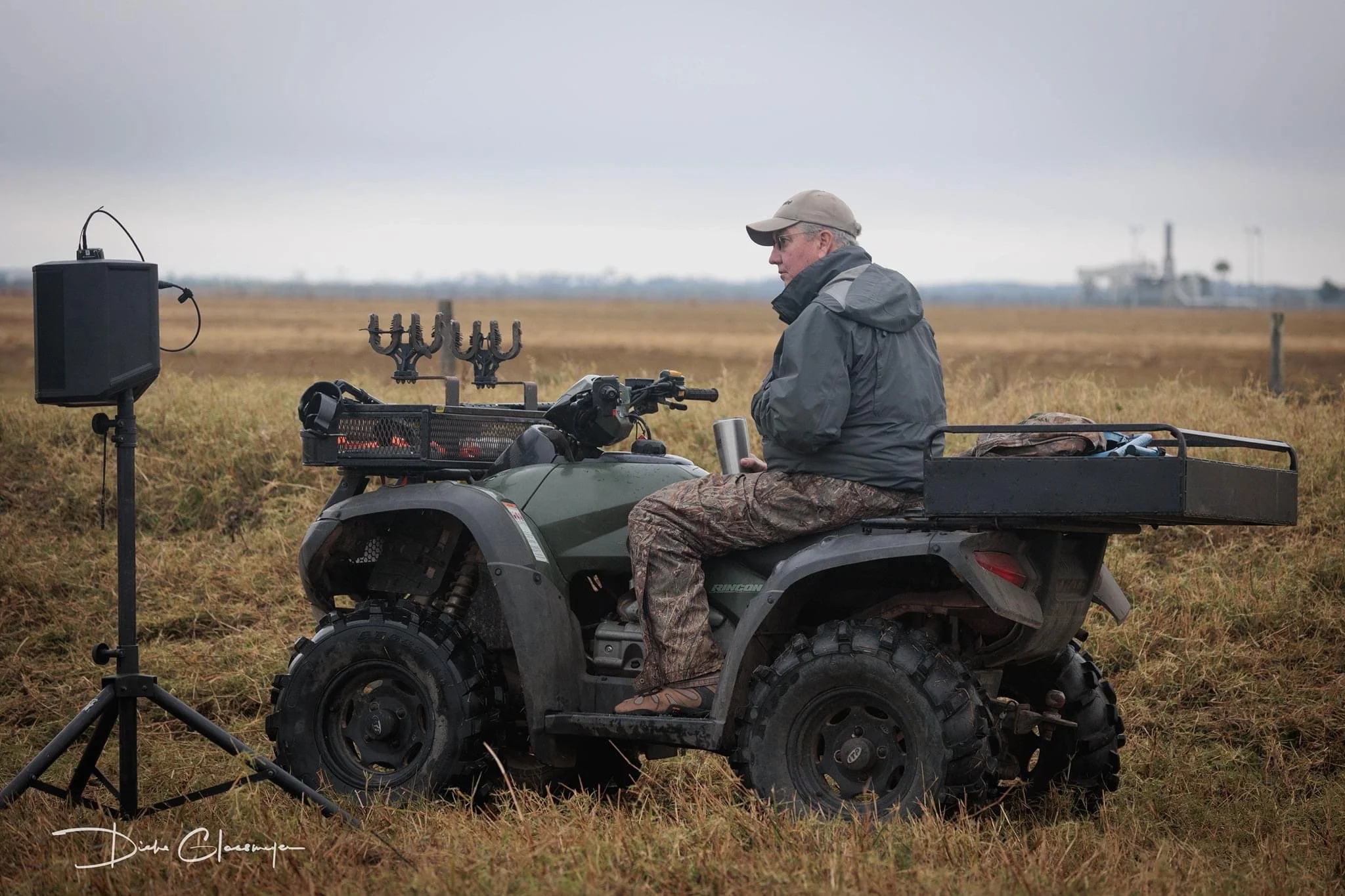 Tommy Barge, taking it all in.