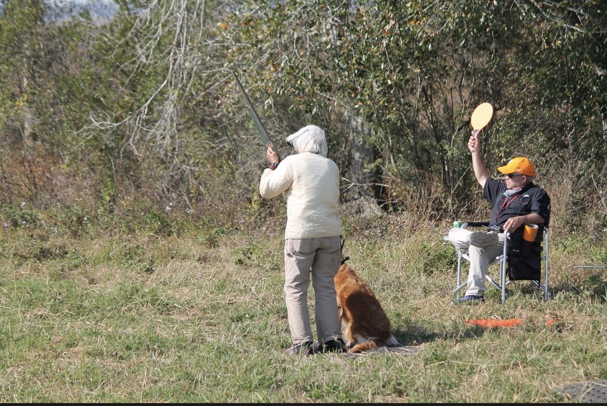 Sharon Long calling for birds