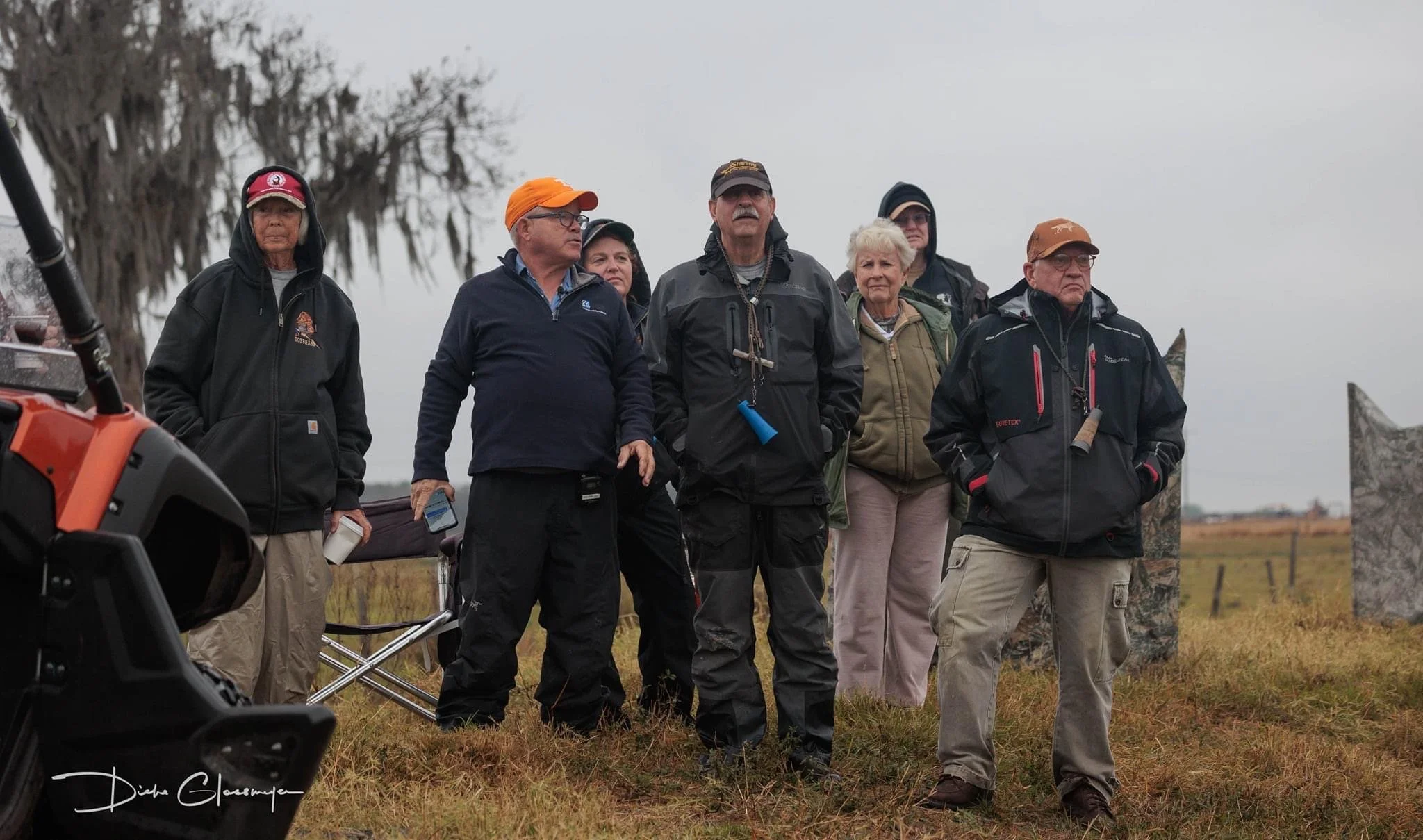 Pat explaining possible set ups and discussing factors.