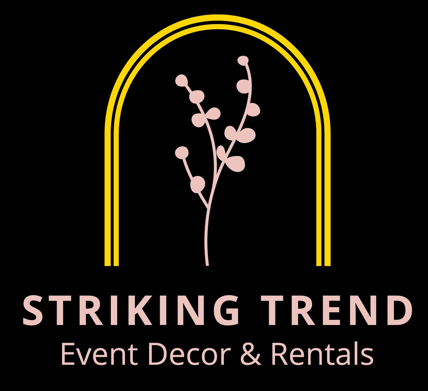 STRIKING TREND: Event Decor &amp; Rentals