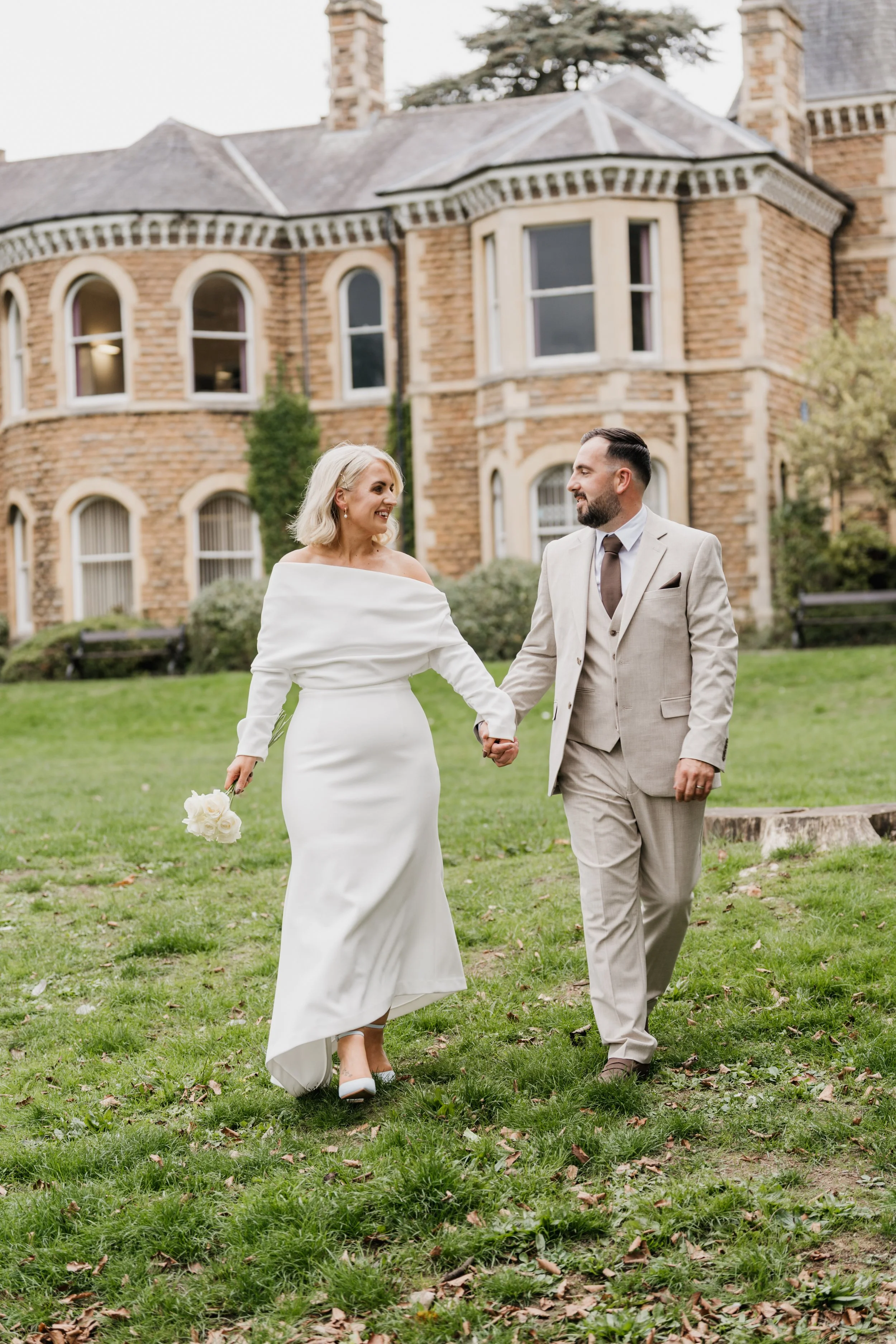 Kimberly & Brinsley Arnot Hill House Wedding