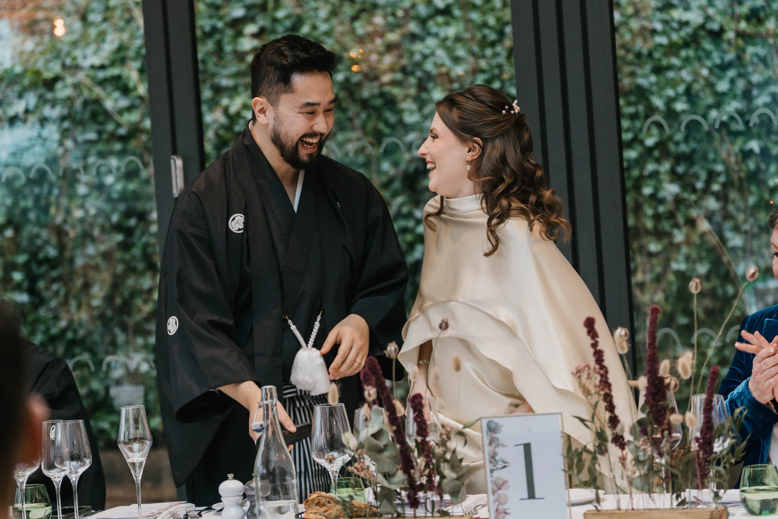 Anna & Alek Wildhive Callow Hall Wedding