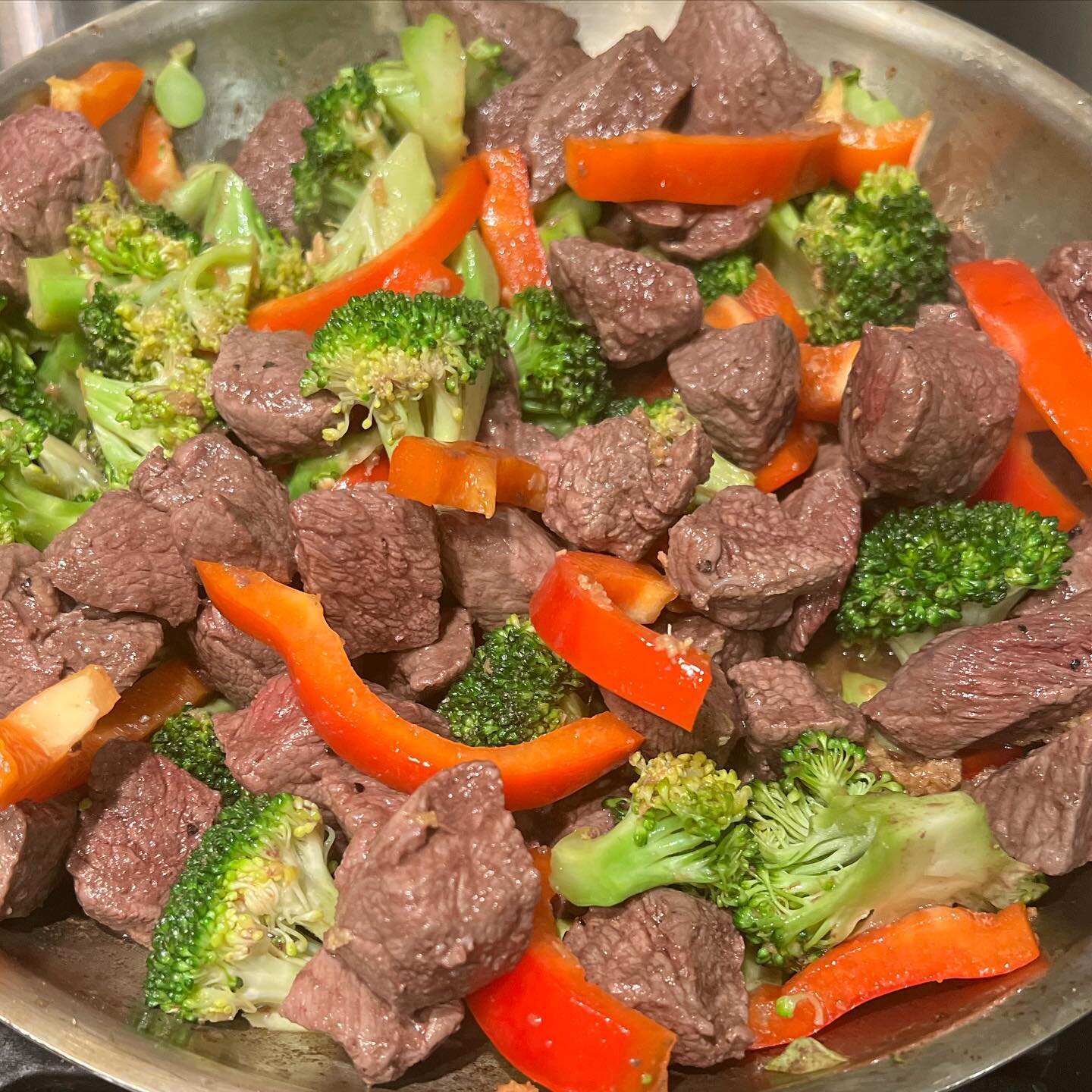 Ginger Beef and Broccoli Skillet!!! Yum!