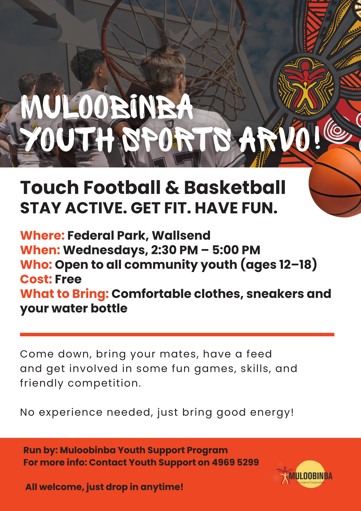 Muloobinba YOUTH SPORTS ARVO — Muloobinba Aboriginal Corporation
