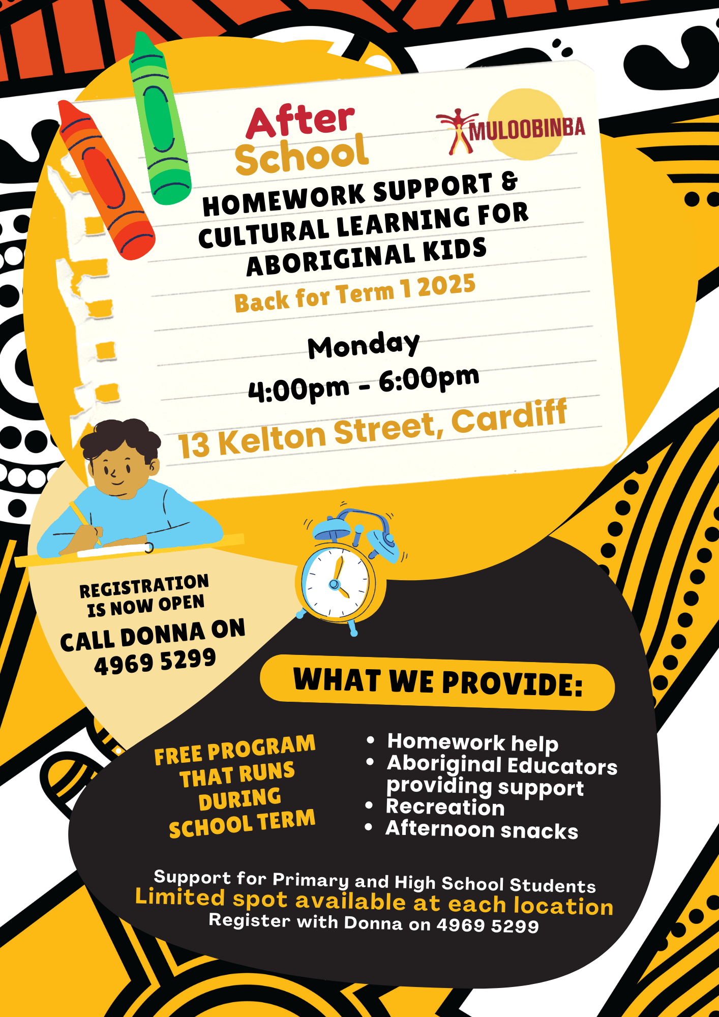 Homework Support & Cultural Learning for Aboriginal Kids at Cardiff ...