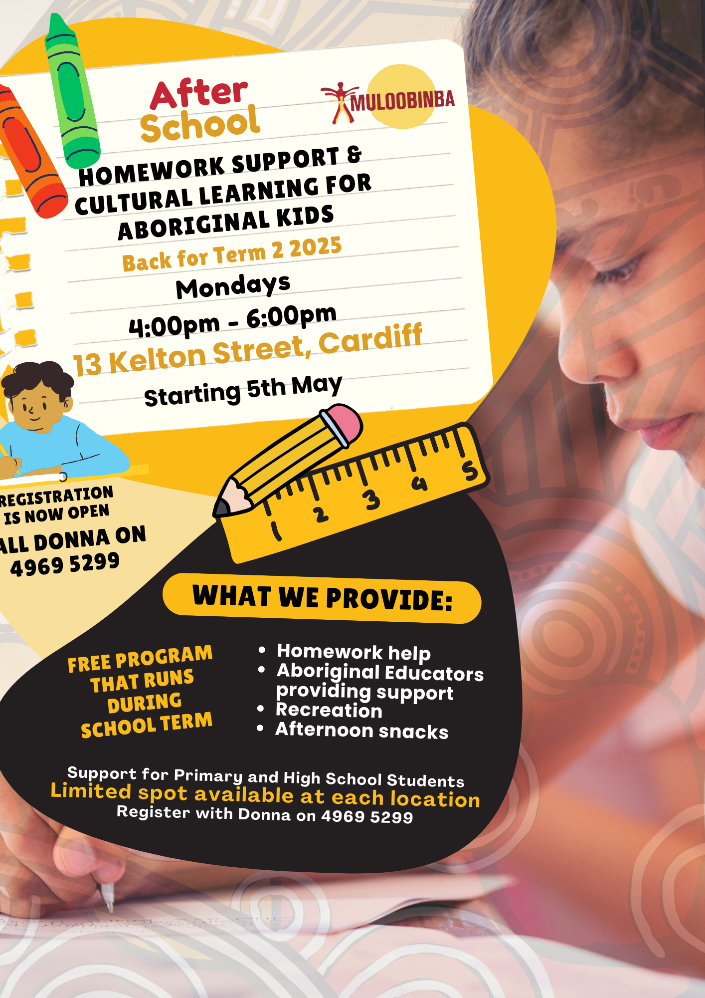 Homework Support & Cultural Learning for Aboriginal Kids at Cardiff ...