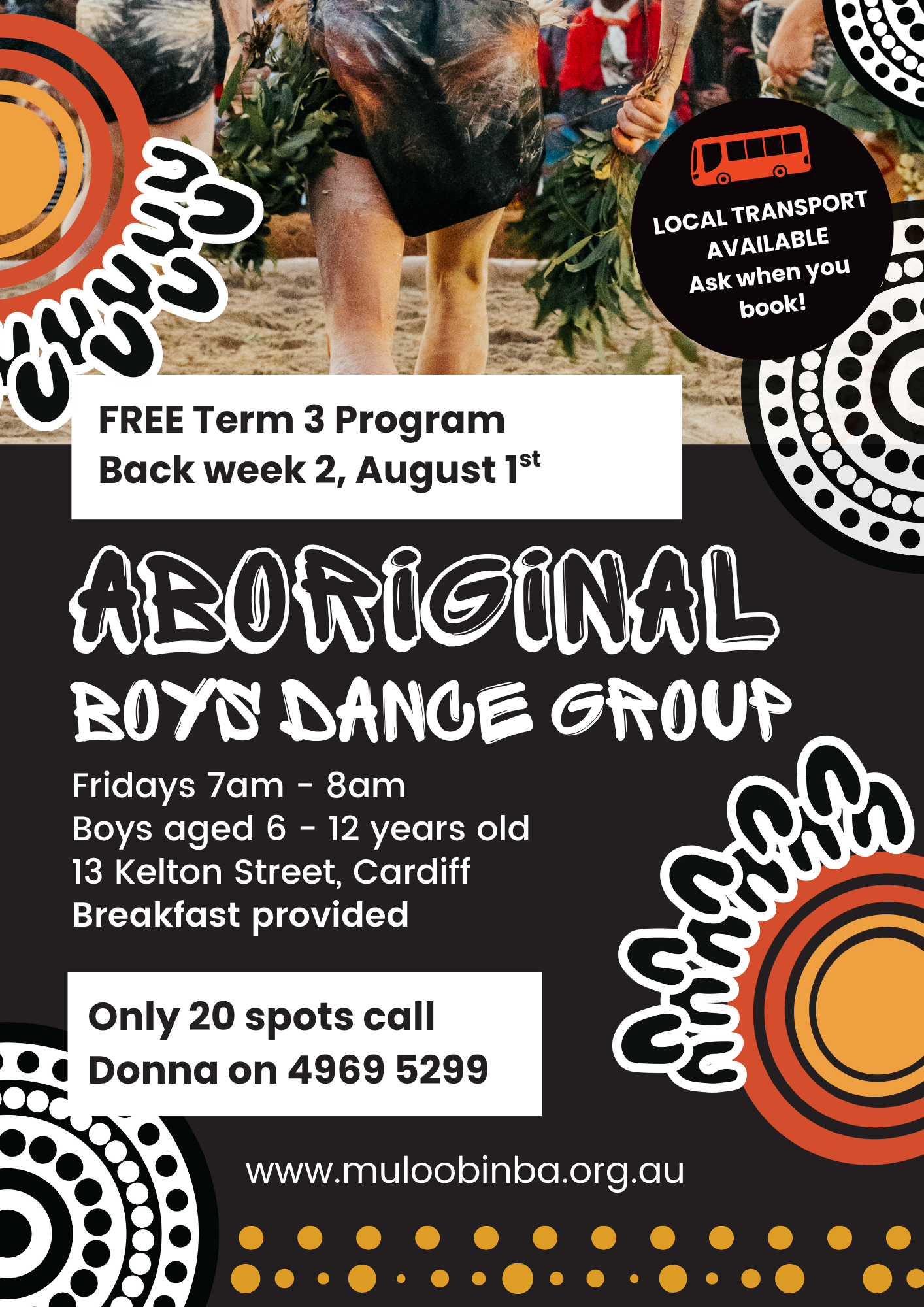 Aboriginal Boys Dance Group — Muloobinba Aboriginal Corporation