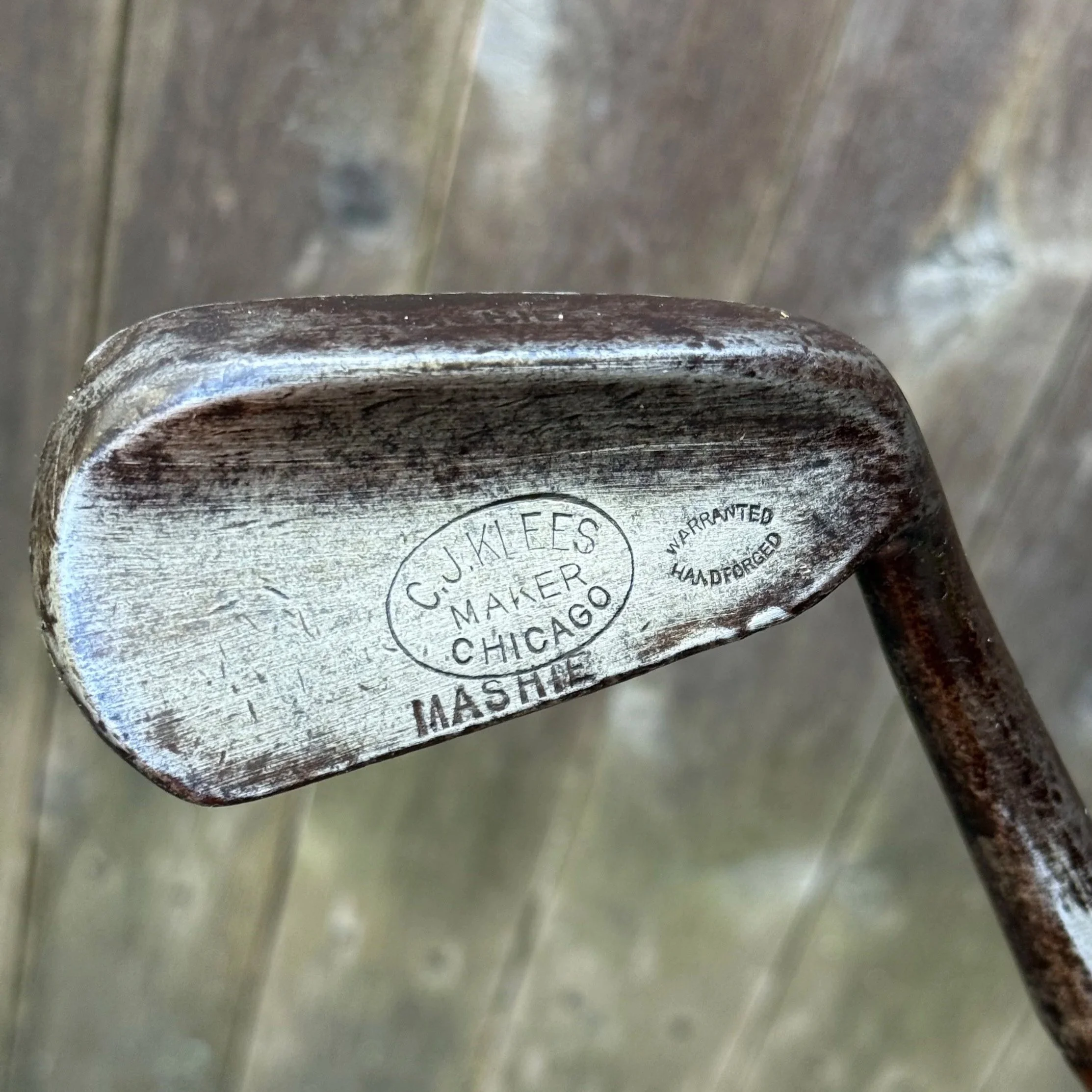 Circa 1928 MacGregor Flanged Mashie