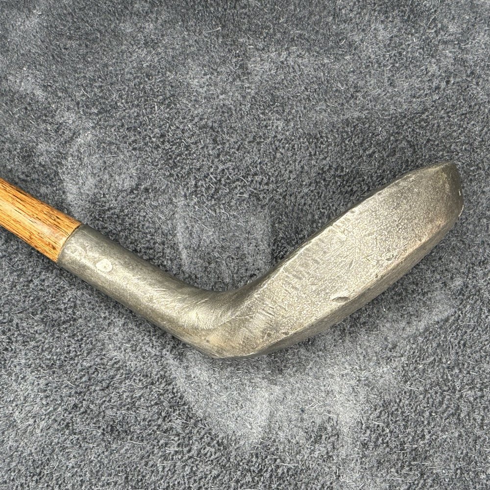 Vieux Putter En Bois De Caryer Tom Lewis Kings Heath Club De Golf Droitier Vintage