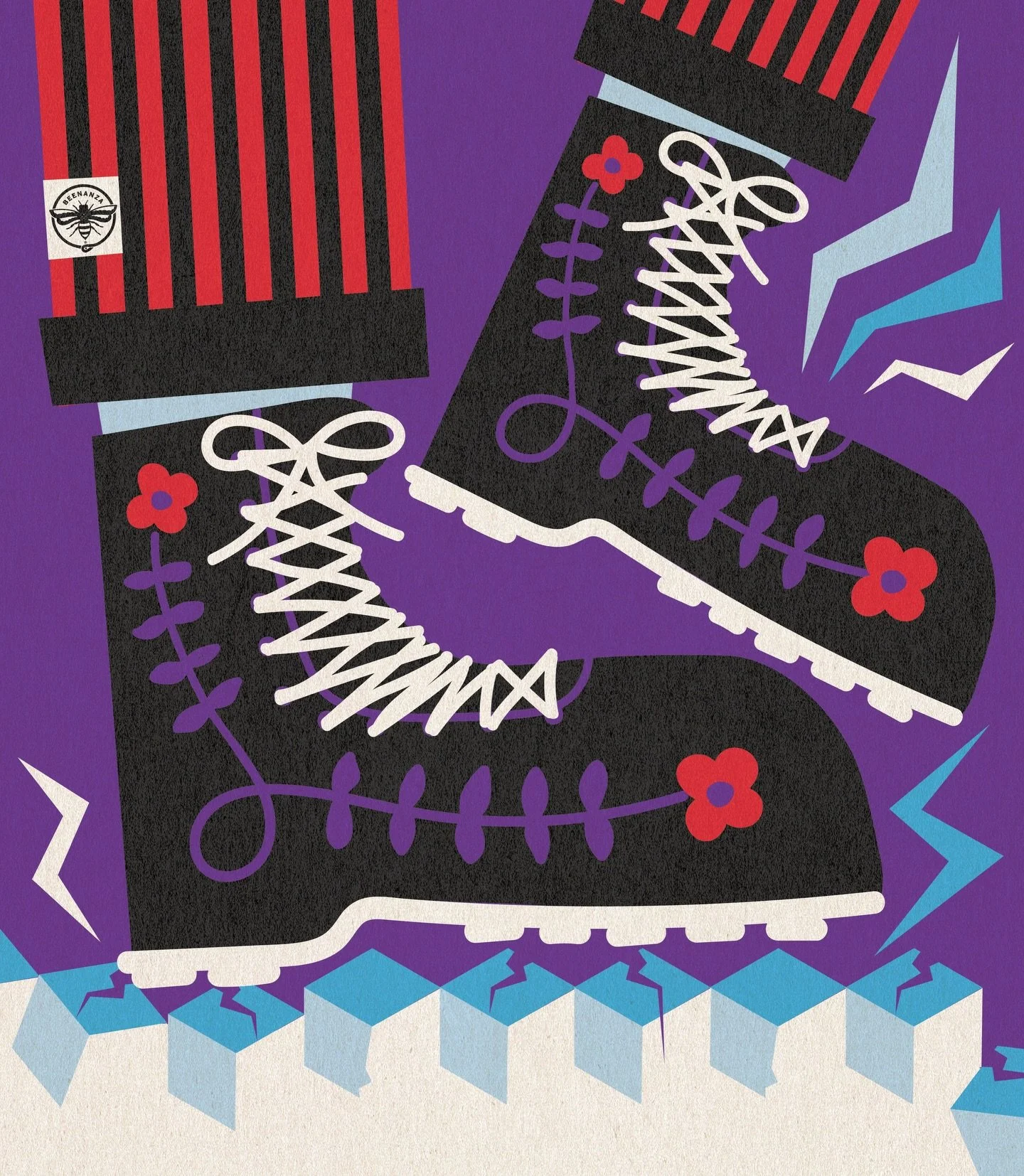 That feeling of ice cracking under your boots. 

We 💜 you Minneapolis.