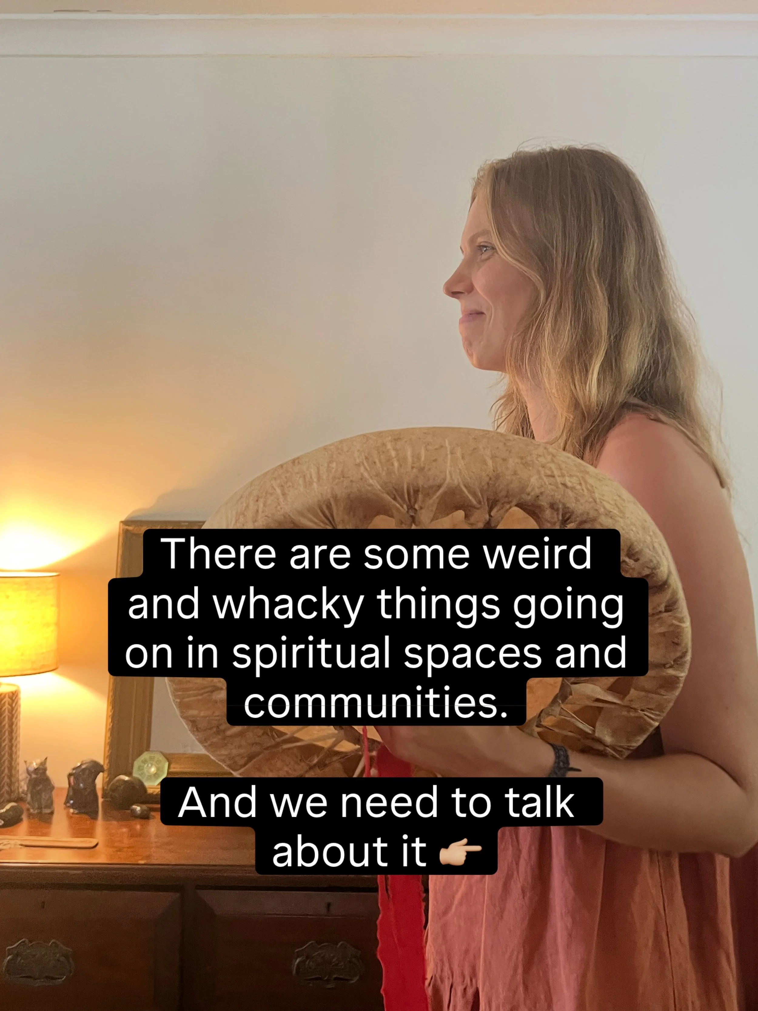 This is a conversation I&rsquo;ve been wanting to have for a long time&hellip;

Not because I think spirituality is the problem. Actually quite the opposite.

I think many of us have come to spiritual practices because we&rsquo;re longing for more co