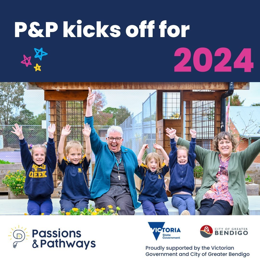 P&amp;P kicks off for 2024! 👫🎊🎓
 
This year we are excited to partner with the Victorian Government and the City of Greater Bendigo to deliver the Passions &amp; Pathways Program across our region.
 
Over 60 businesses are generously giving their 