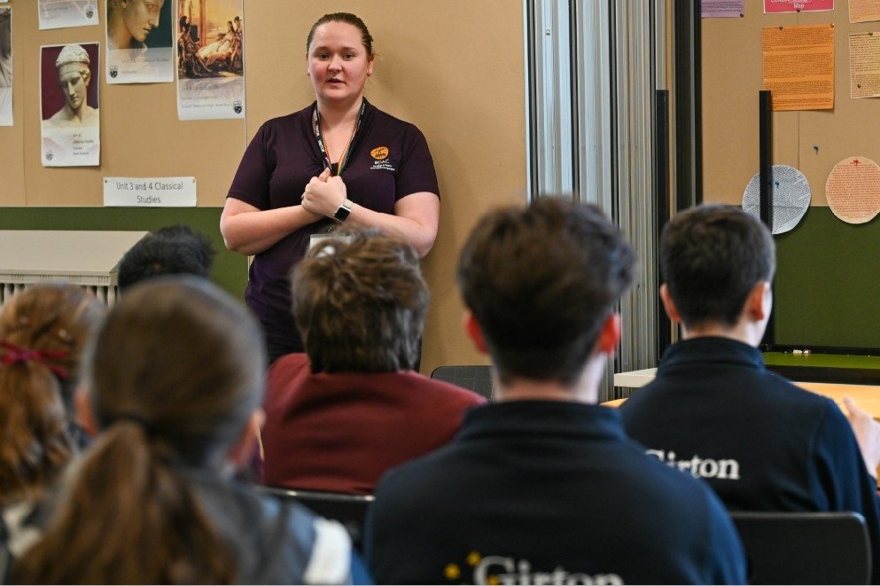 2024 Girton Grammar Careers Expo 👏🎓🚀 

Over 100 Year 9 students enjoyed this year's expo including &lsquo;speed dating&rsquo; talks &amp; presentations by industry professionals. The event was developed to highlight local industries &amp; assist s