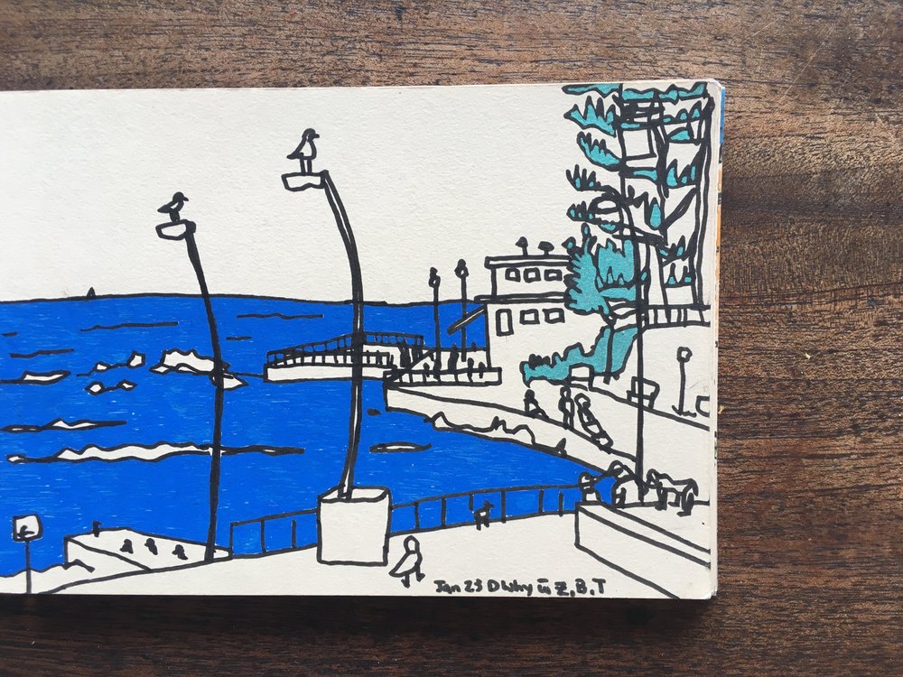 Dee Why, NSW, Sarah Campbell Illustration