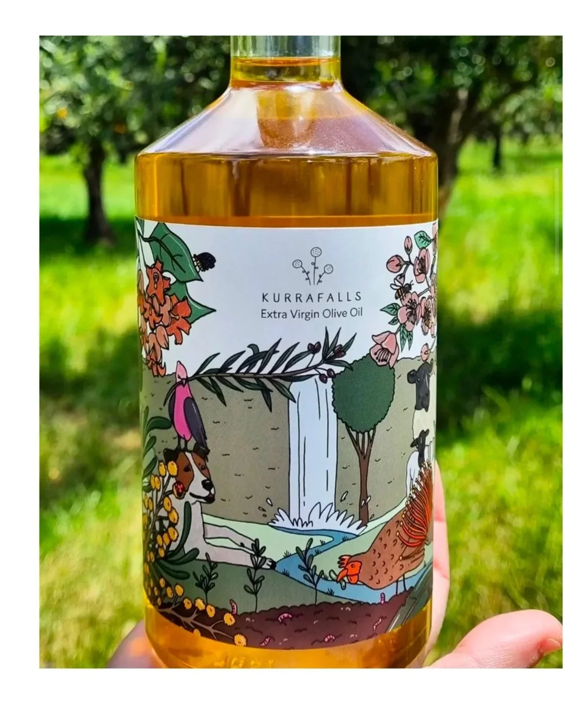 LABEL DESIGN FOR KURRAFALLS FARM, 2021