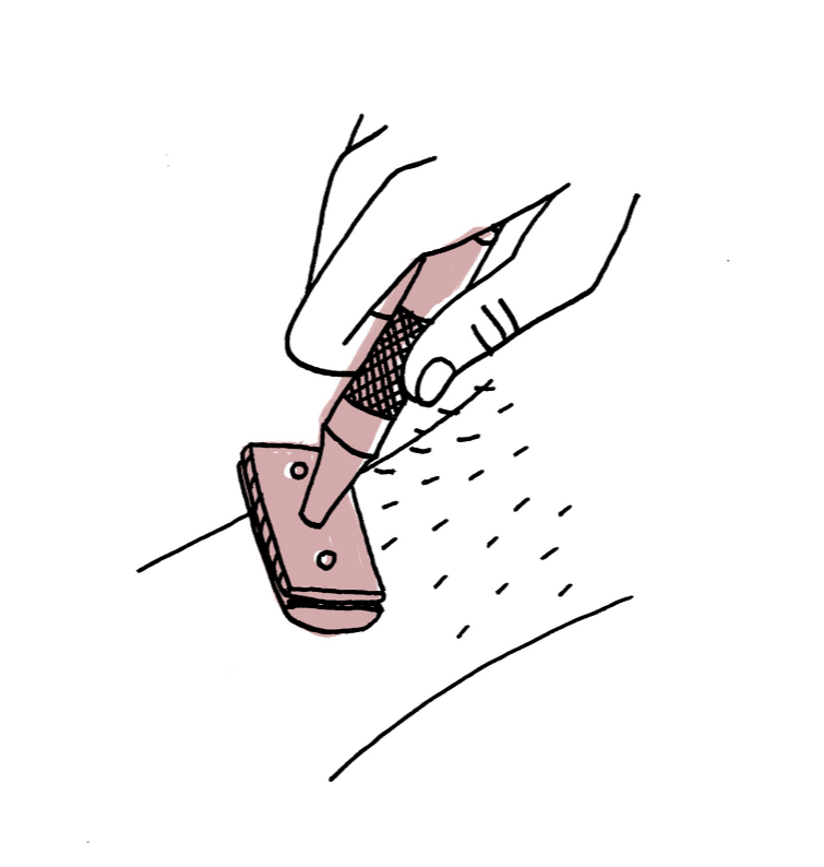 Safety Razor illustration Well Kept