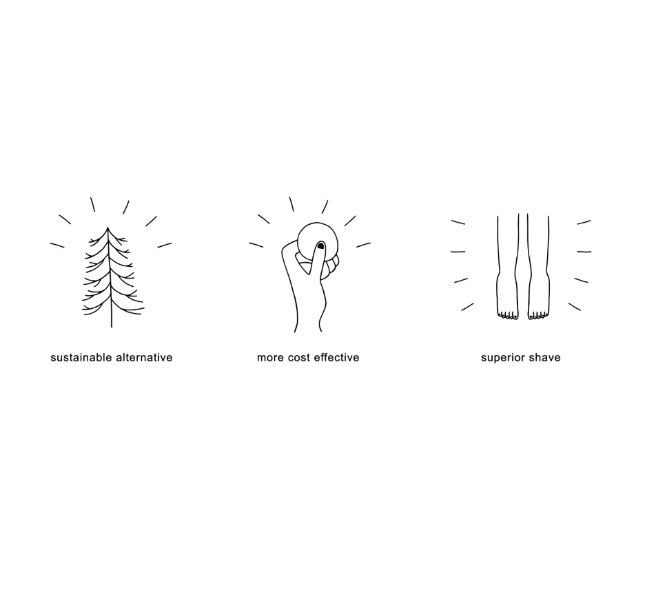 well kept safety razor illustration