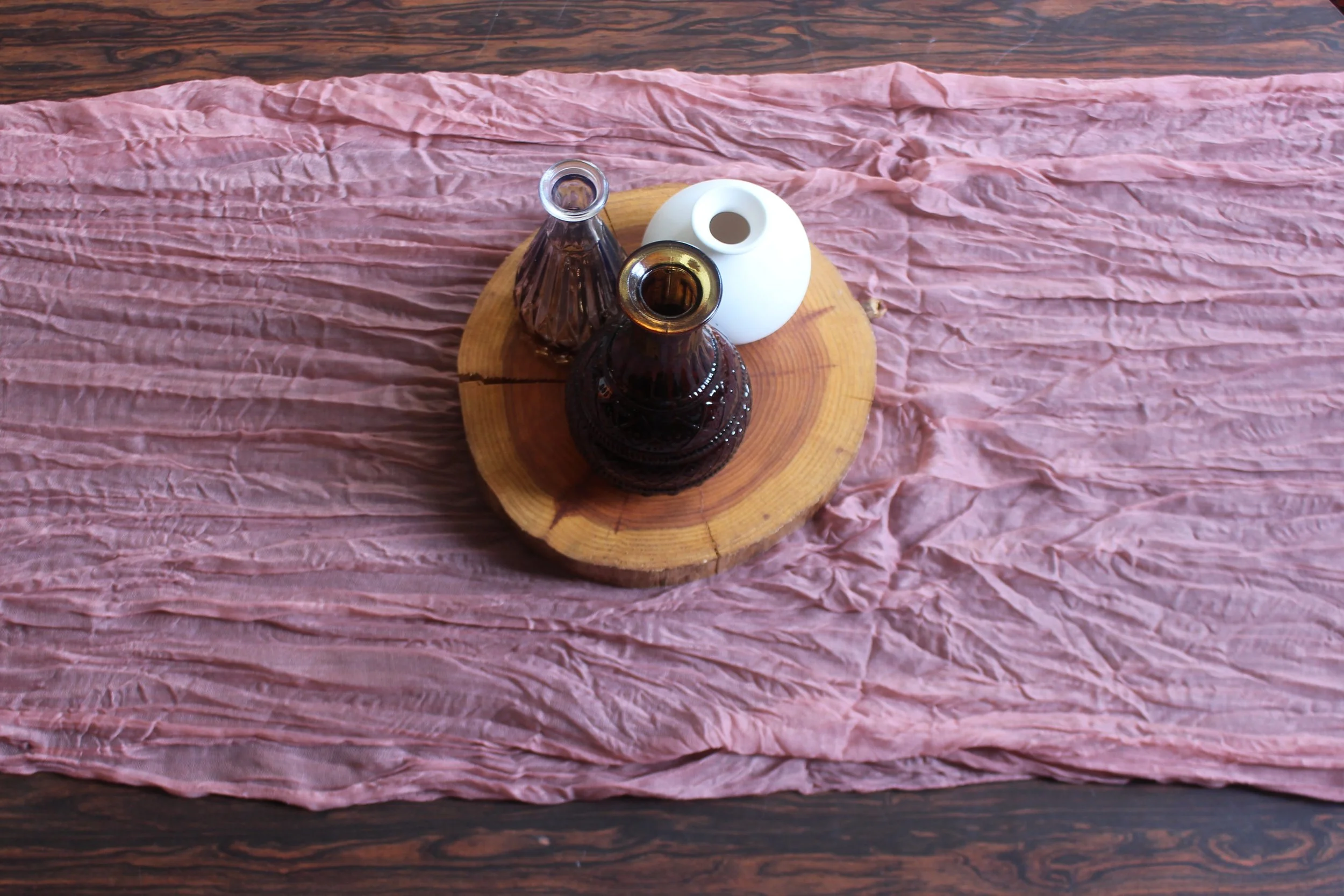 Dusty Rose Table Runner, 5 count