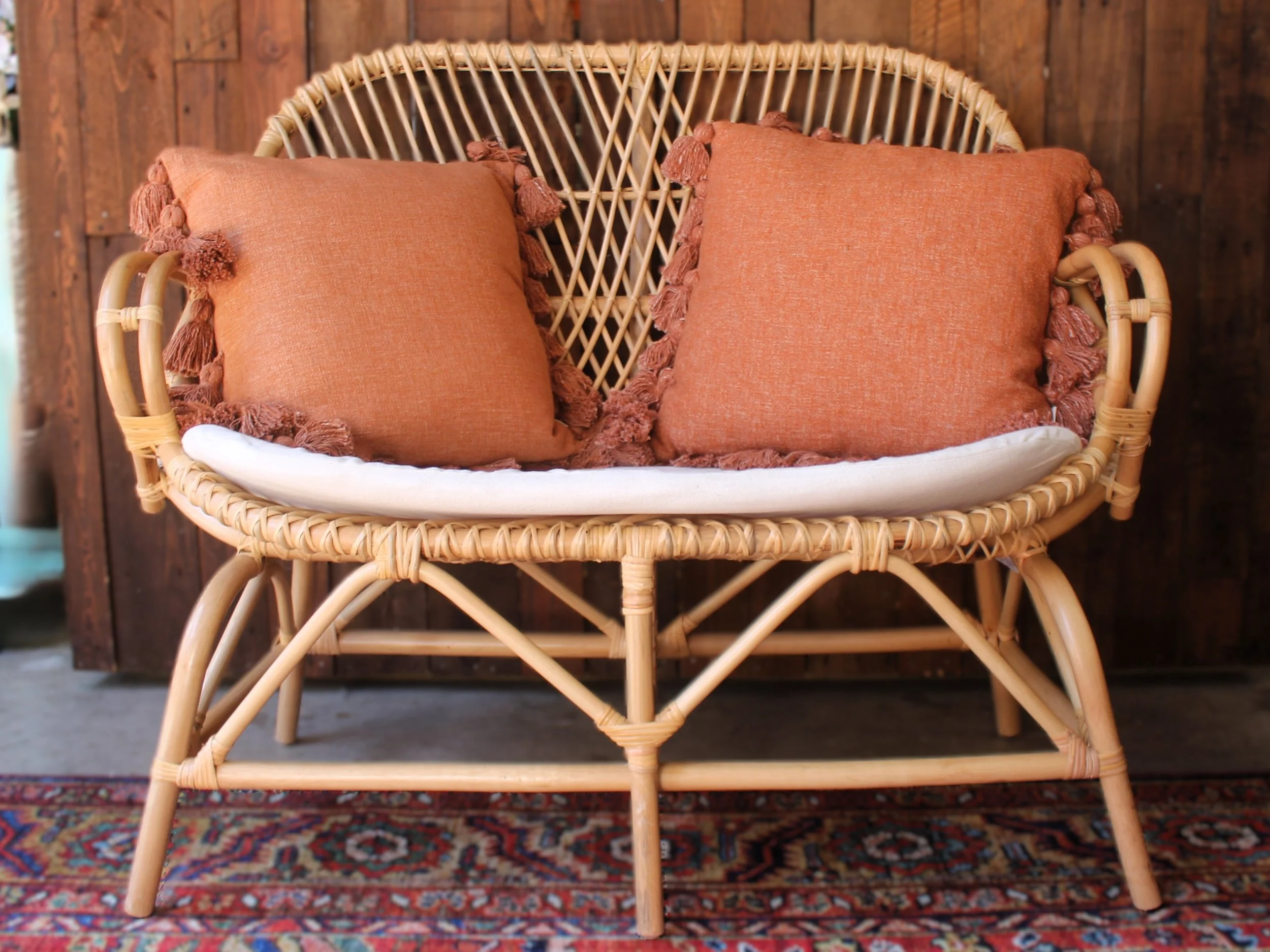 Wicker Love Seat 44" wide