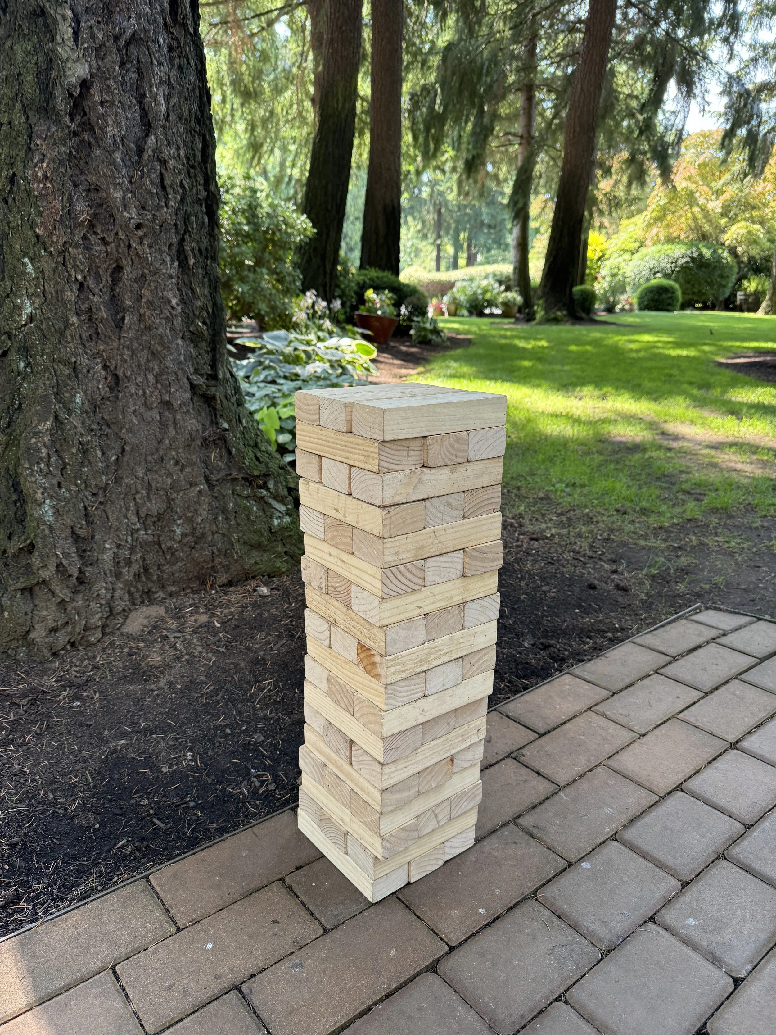 Yard Game Jenga